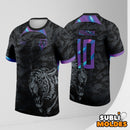Arte Vetor Camisa Interclasse Tigre