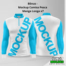 Arte Camisa Pesca Esportiva + Bônus Mockup editável