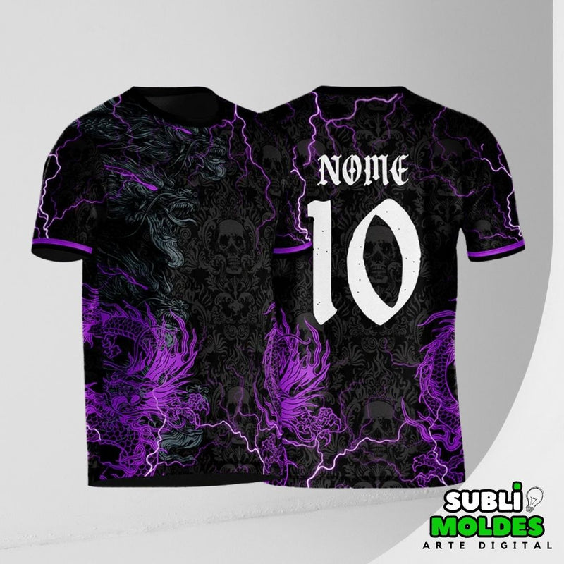 Arte Vetor Camisa Interclasse Dragão