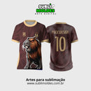 Arte Vetor Camisa Interclasse Capivara