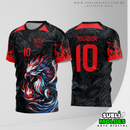 Arte Vetor Camisa Interclasse Fênix