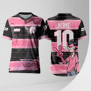 Arte Vetor Camisa Terceirão Pantera Cor-de-rosa