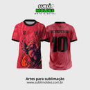 Arte Vetor Camisa Interclasse Fênix