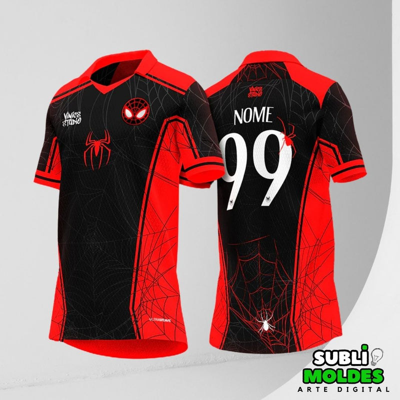 Arte Vetor Camisa Interclasse Homem Aranha