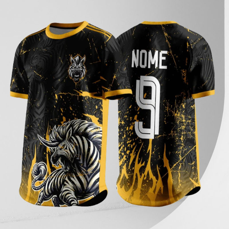 Arte Vetor Camisa Interclasse Zebra