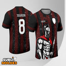 Arte Vetor Camisa Interclasse Gladiador