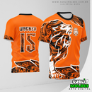 Arte Vetor Camisa Interclasse Leão