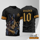 Arte Vetor Camisa Interclasse Anúbis