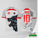 Arte Vetor Camisa Interclasse Lobo