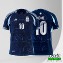 Arte Vetor Camisa Futebol Argentina
