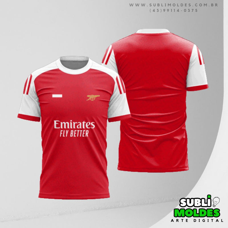 Arte Vetor Camiseta Futebol Champions League Arsenal