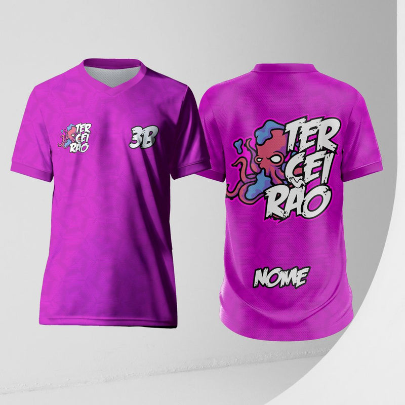 Arte Vetor Camisa Terceirão Polvo