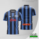 Arte Vetor Camise Futebol Champions League Atalanta