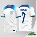 Arte Vetor Camisa Futebol Inglaterra Titular 2022-23