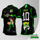 Arte Vetor Camisa Interclasse Ben 10
