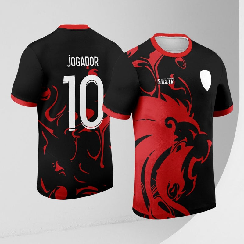 Arte Vetor Camisa Interclasse Leão