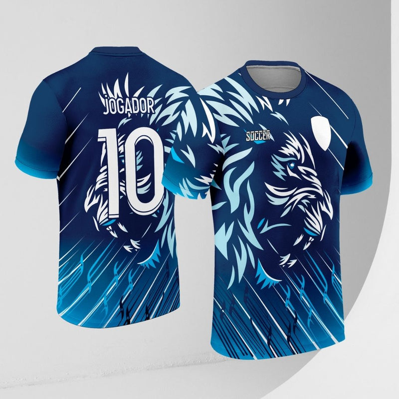 Arte Vetor Camisa Interclasse Leão