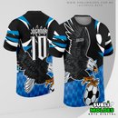 Arte Vetor Camisa Interclasse Águia Futebol