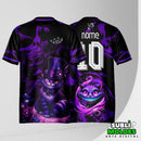 Arte Vetor Camisa Interclasse Gato Cheshire