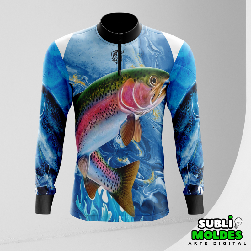 Arte Camisa Pesca Esportiva + Bônus Mockup editável