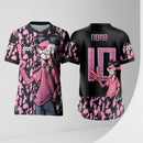 Arte Vetor Camisa Interclasse Terceirão Pantera Cor-de-Rosa