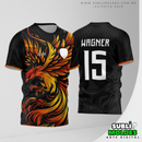 Arte Vetor Camisa Interclasse Fênix