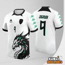 Arte Vetor Camisa Interclasse Dragão