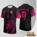 Arte Vetor Camisa Interclasse Dragão