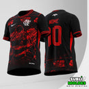 Arte Vetor Camisa Futebol Flamengo Concept