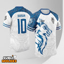 Arte Vetor Camisa Interclasse Lobo