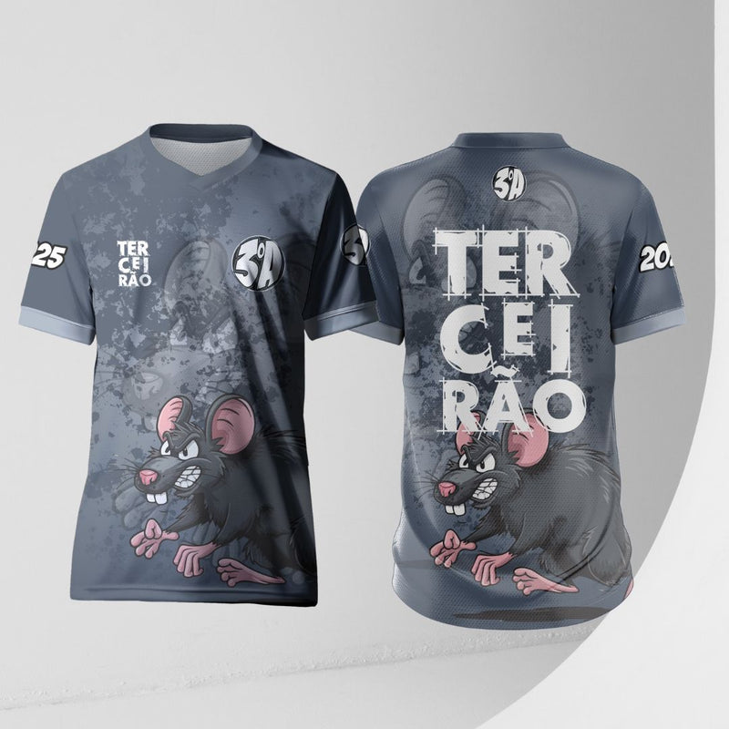Arte Vetor Camisa Terceirão Rato