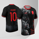 Arte Vetor Camisa Interclasse Lobo