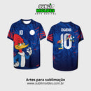 Arte Vetor Camisa Interclasse Pica Pau