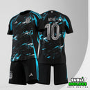 Arte Vetor Camisa e Shorts Futebol Argentina