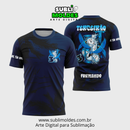 Arte Vetor Camisa Terceirão Arara Azul Voando