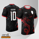 Arte Vetor Camisa Interclasse Dragão