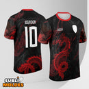 Arte Vetor Camisa Interclasse Dragão