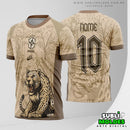 Arte Vetor Camisa Interclasse Onça Brasileira