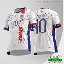 Arte Vetor Camisa Futebol Inglaterra