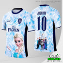 Arte Vetor Camisa Interclasse Frozen