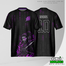 Arte Vetor Camisa Interclasse Samurai