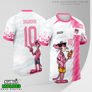 Arte Vetor Caminha Interclasse Pantera Cor de Rosa