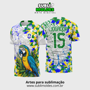 Arte Vetor Camisa Interclasse Brasil Arara