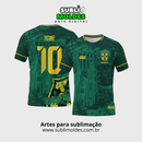 Arte Vetor Camisa Futebol Brasil